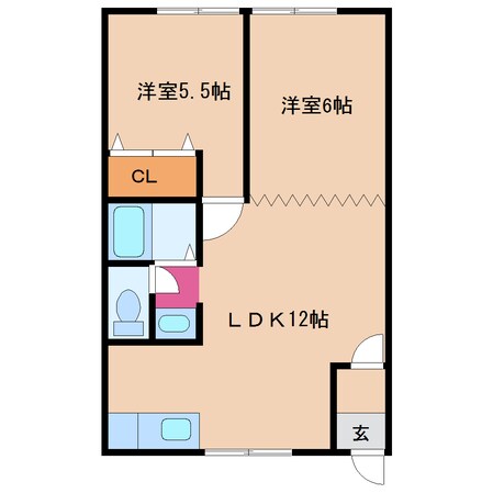 峰延駅 徒歩85分 2階の物件間取画像